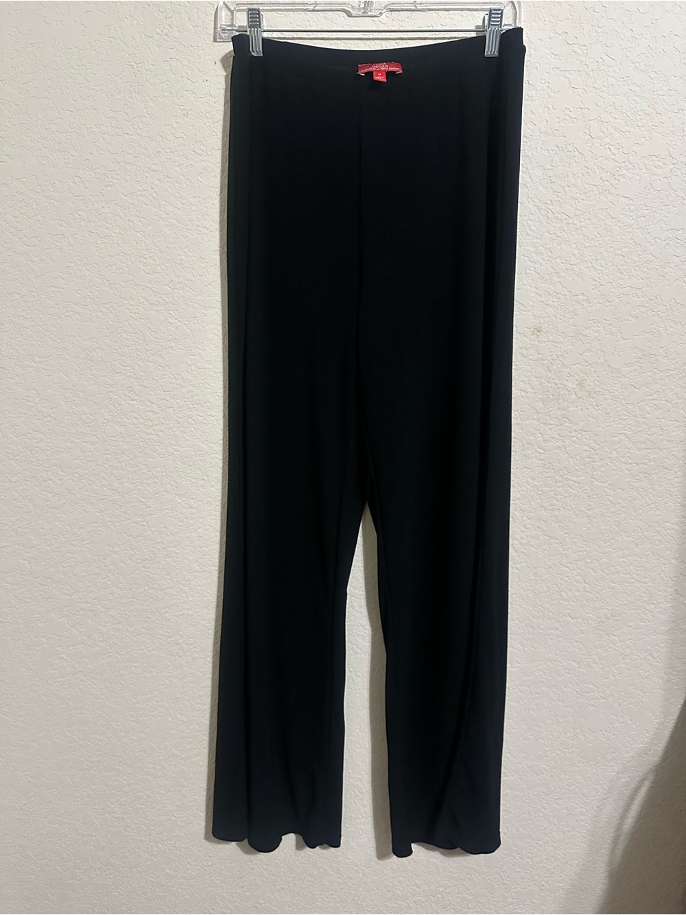 Oscar De La Renta Women's Black Wide leg Pants Medium